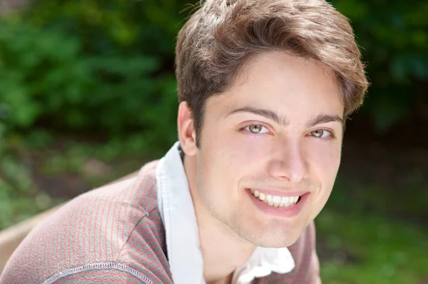 stock image Smiling young man