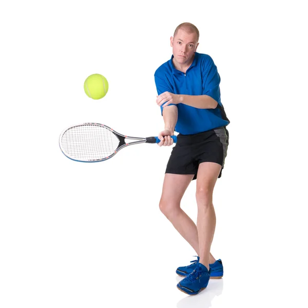 Jugar al tenis —  Fotos de Stock