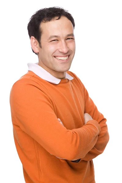 Uśmiechnięty mężczyzna młody — Zdjęcie stockowe