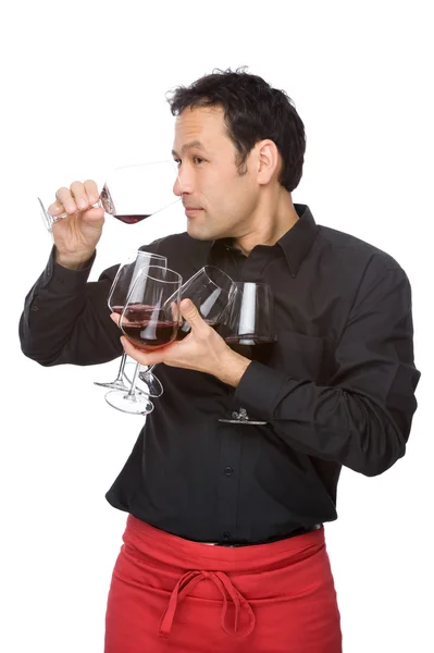 The sommelier — Stock Photo, Image