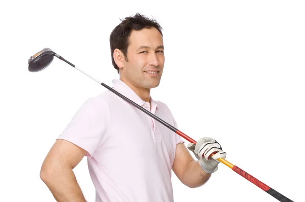 The golf player — Stock Photo, Image