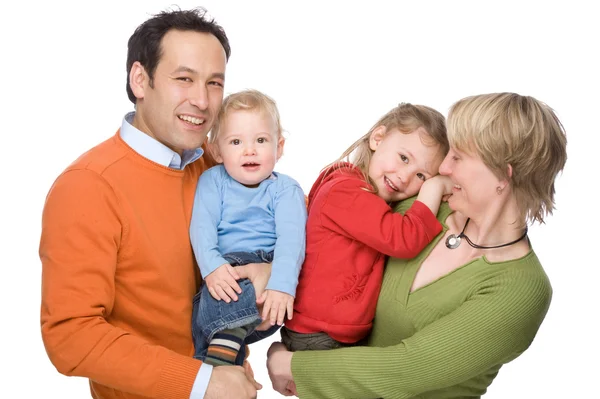 Familia feliz — Foto de Stock