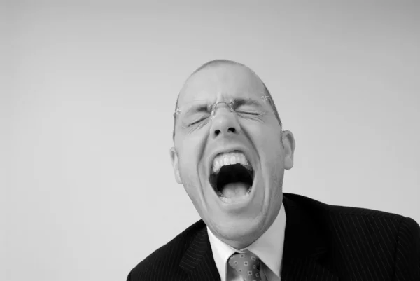 Young man ist shouting — Stock Photo, Image