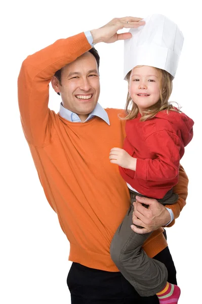 Father with daughter — Stock Photo, Image