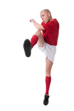 Soccer player clipart