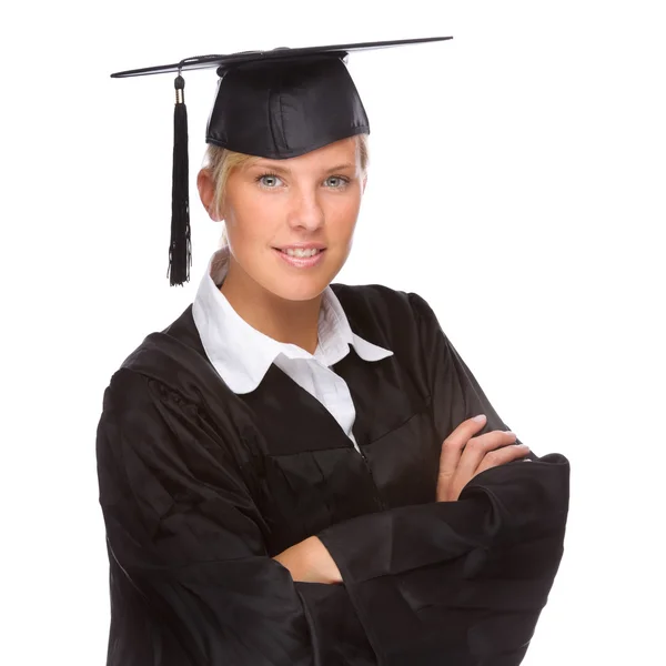 Mujer de graduación — Foto de Stock