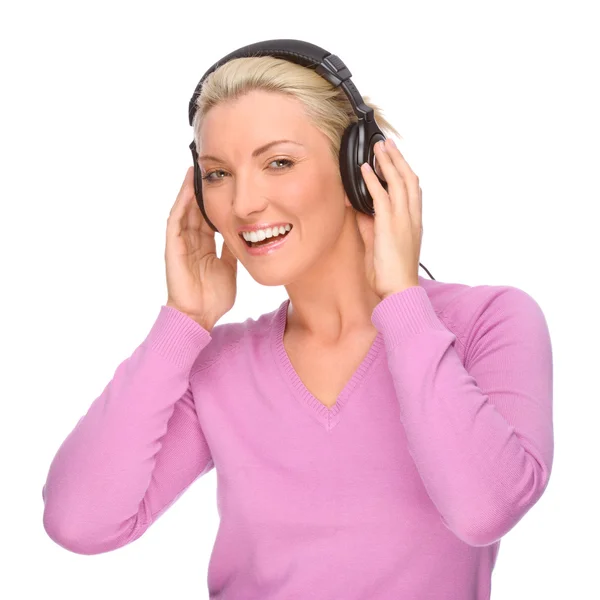 Listen to the music — Stock Photo, Image
