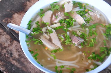 Vietnamese pho soup clipart