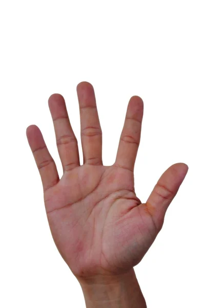 Símbolo da mão — Fotografia de Stock