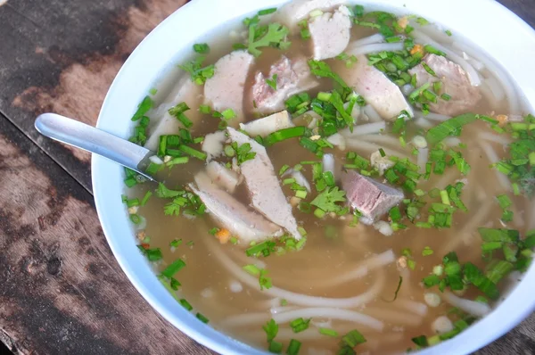 Vietnamese pho soup — Stock Photo, Image