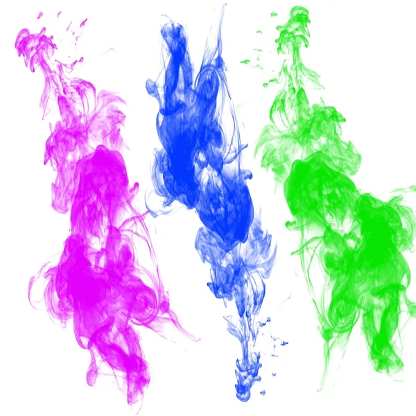 Abstracte inkt in water — Stockfoto