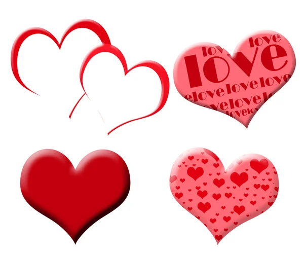 stock image Hearts