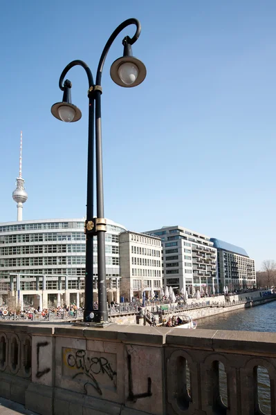 Berlin merkezi - spree için — Stok fotoğraf