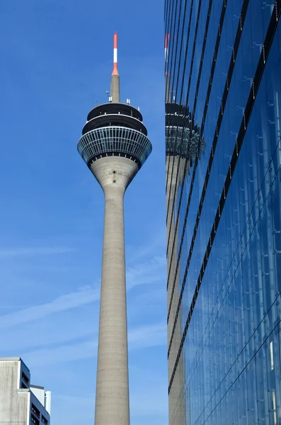 Střední přístavu Düsseldorf — Stock fotografie