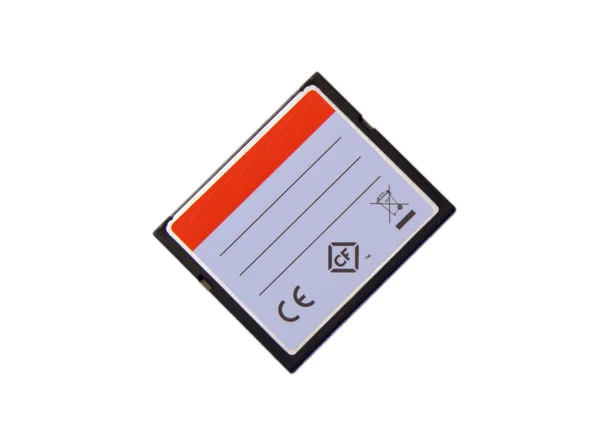 CompactFlash Memory Card — Stock Photo, Image