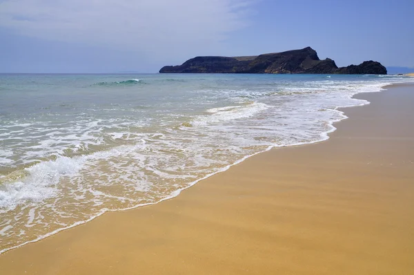 stock image Beach on Porto Santo island, Portugal