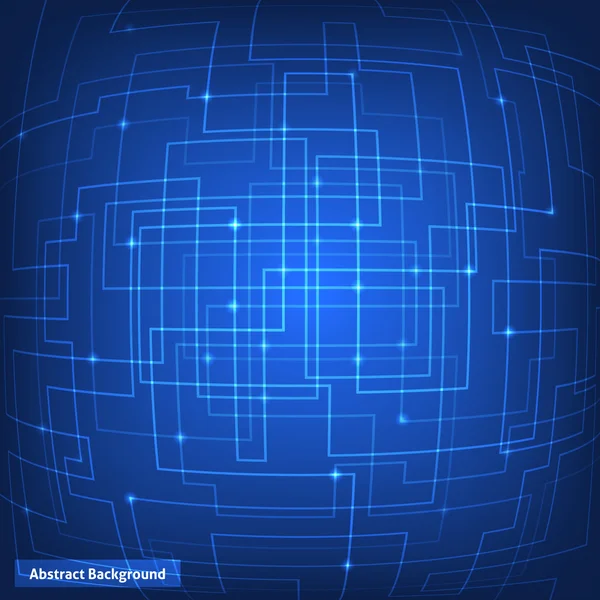 Technologie de circuit virtuel arrière-plan — Image vectorielle