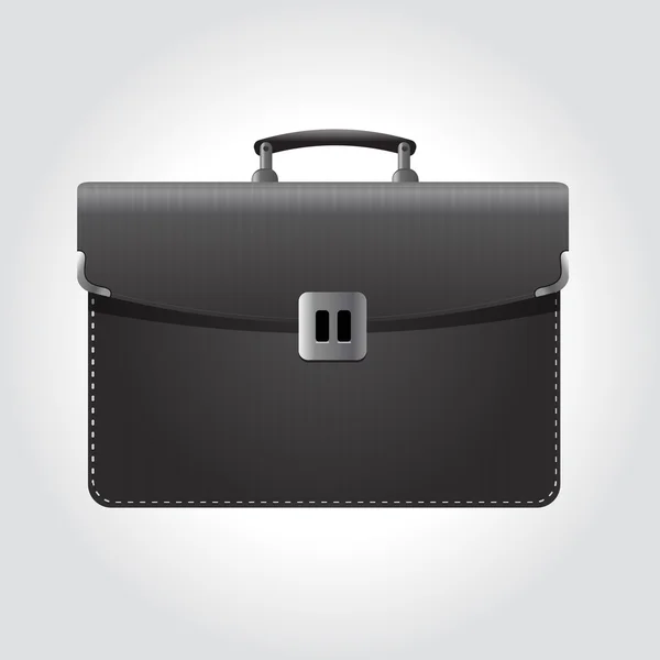 stock vector Dark Briefcase Icon