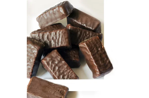 Dulces en chocolate — Foto de Stock