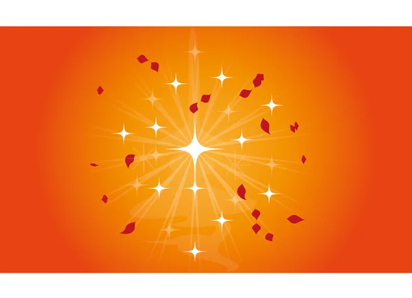 Étoiles orange — Image vectorielle
