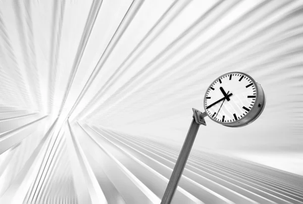 Stock image Clock in black and white