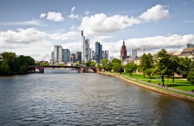 Frankfurt cityscape clipart