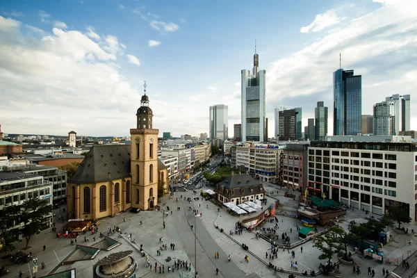 Frankfurt city — Stock Photo, Image