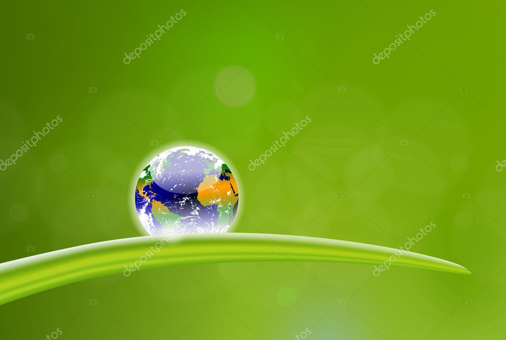 Fresh Earth dew drop Stock Vector Image by ©CaptainPrince 10025433