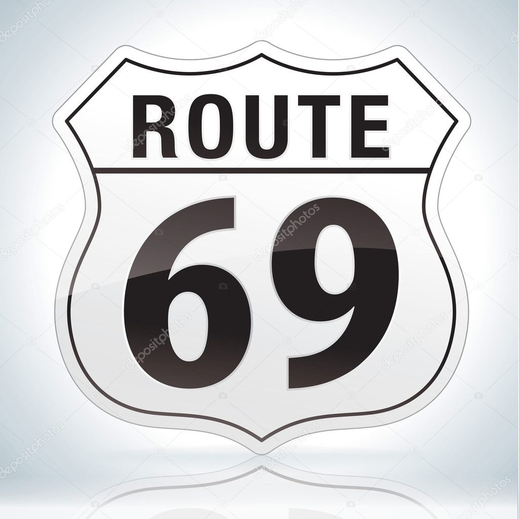 Route Sixty Nine Sign