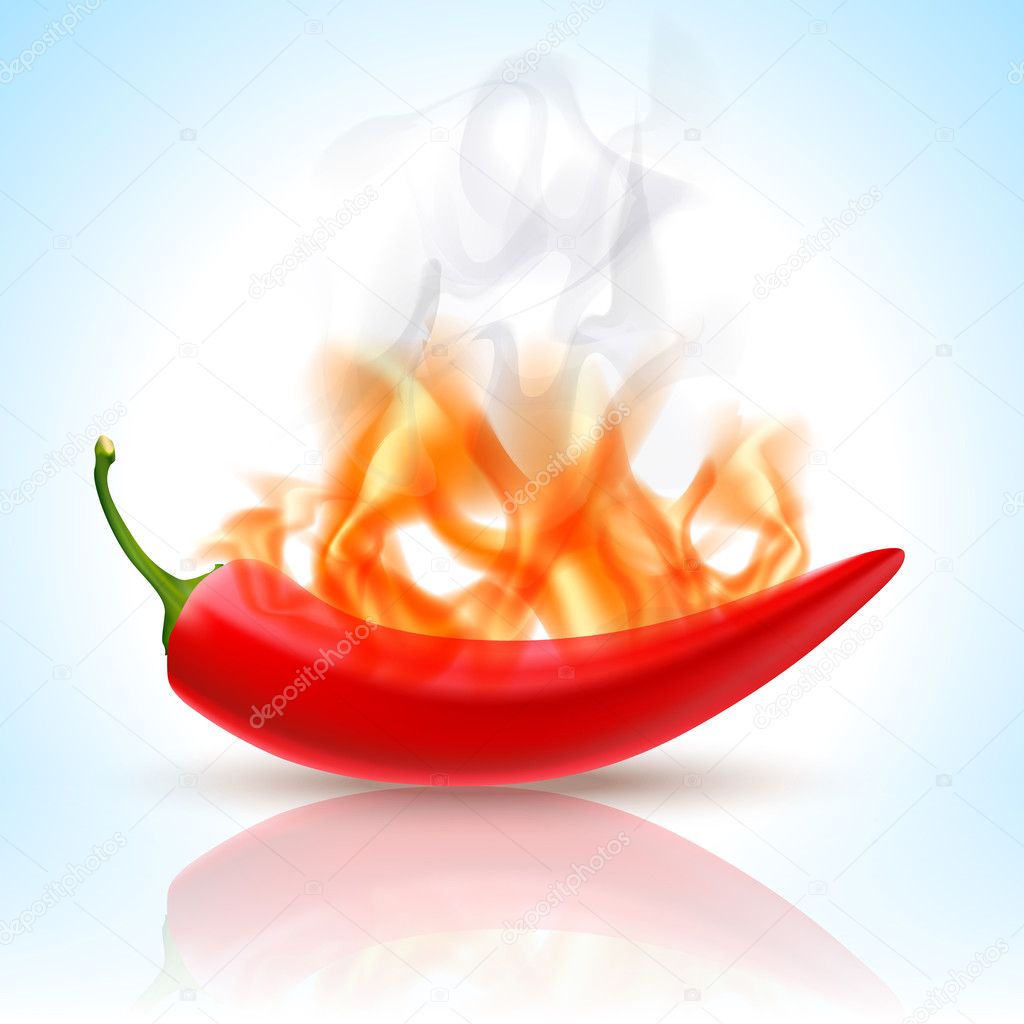 Burning Red Chili Pepper