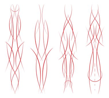 Pinstripe Set clipart