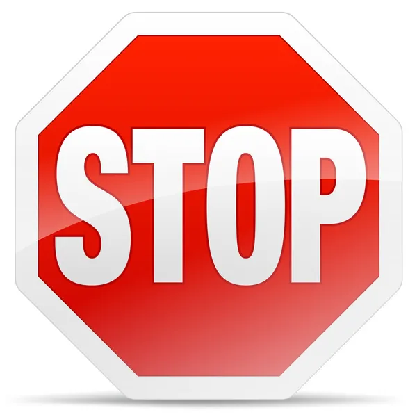Panneau stop — Image vectorielle