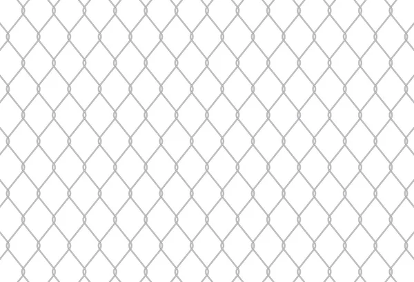 Chain Link Fence Seamless Pattern — Stock Vector
