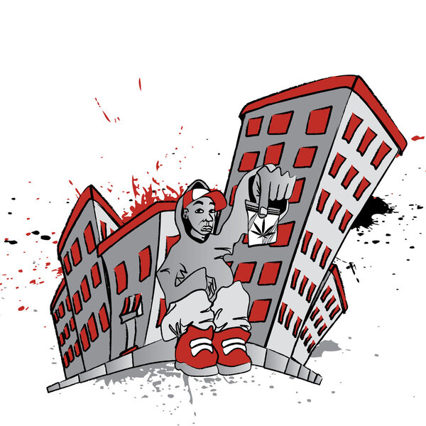 Блант-стрит, гетто
