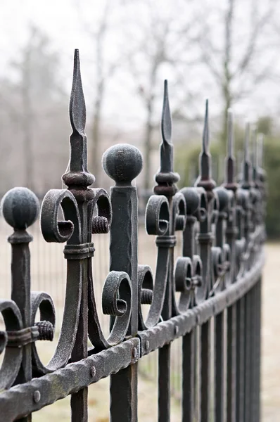 Obrona Zamkowa brama — Zdjęcie stockowe