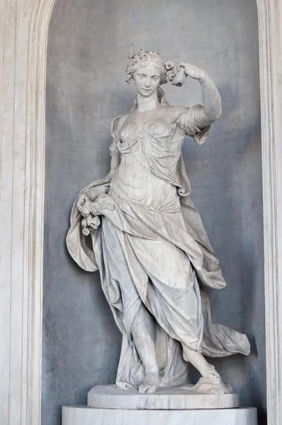 Άγαλμα από venaria βασιλικό, Πιεμόντε. Ιταλία — Φωτογραφία Αρχείου
