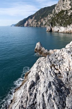 Muzzerone Mountain from Portovenere clipart