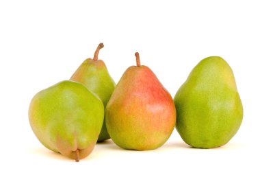 Four Belgian pears clipart