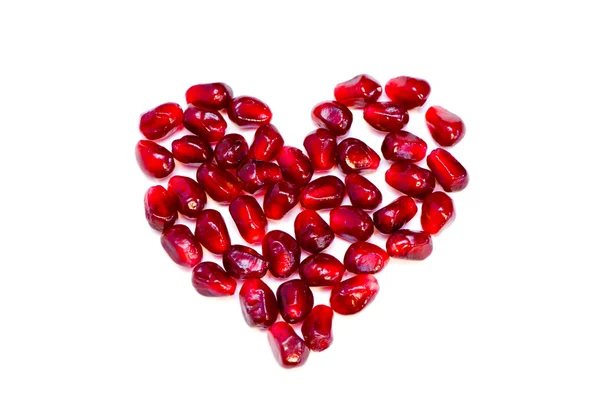 stock image Pomegranate heart