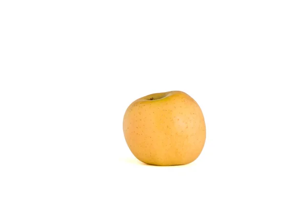 Osamělý jablko — Stock fotografie