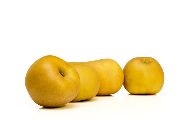 Four canadian apples — Stock Photo, Image