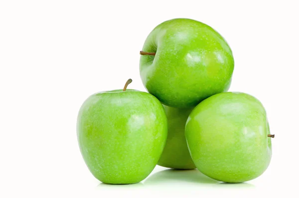 Few green apples Royalty Free Stock Images