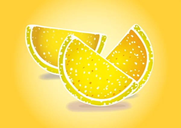Citron godis — Stock vektor