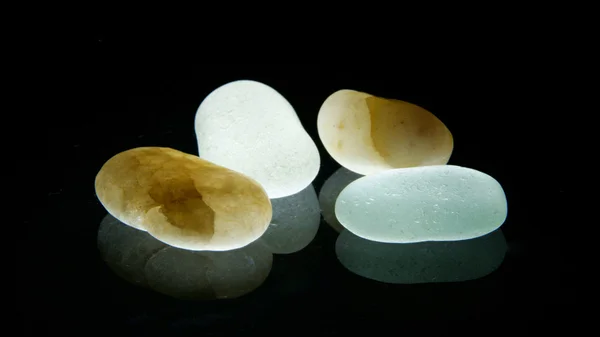 Pedras translúcidas — Fotografia de Stock