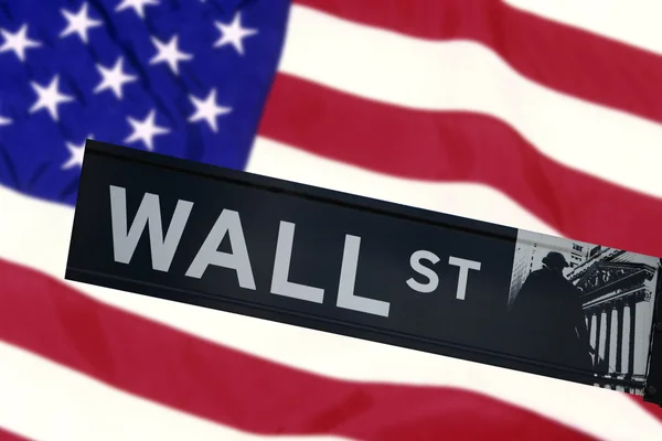 Wall Street — Fotografia de Stock