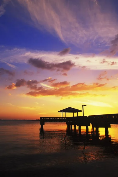Florida zonsondergang — Stockfoto