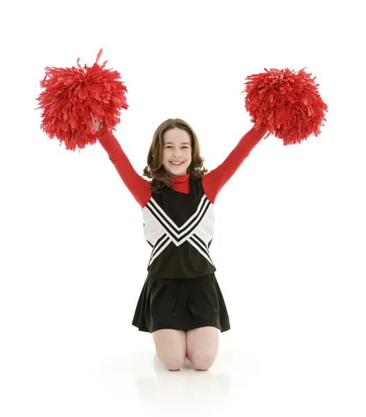 Cheerleaderka. — Zdjęcie stockowe
