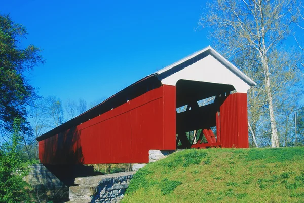 Ponte coperto — Foto Stock