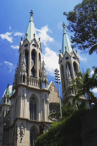 Katedrála se sao paulo, Brazílie — Stock fotografie