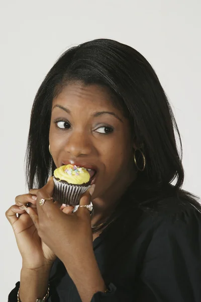 Afro-Amerikaanse vrouw — Stockfoto